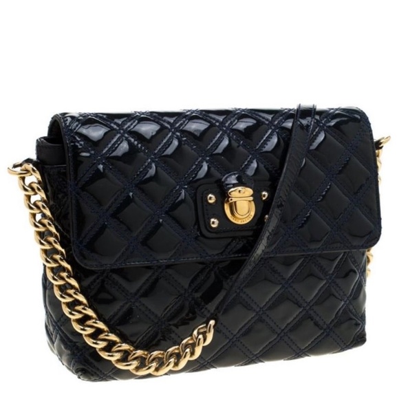 Marc Jacobs Quilted Patent Leather Crossbody - Picture 1 of 8